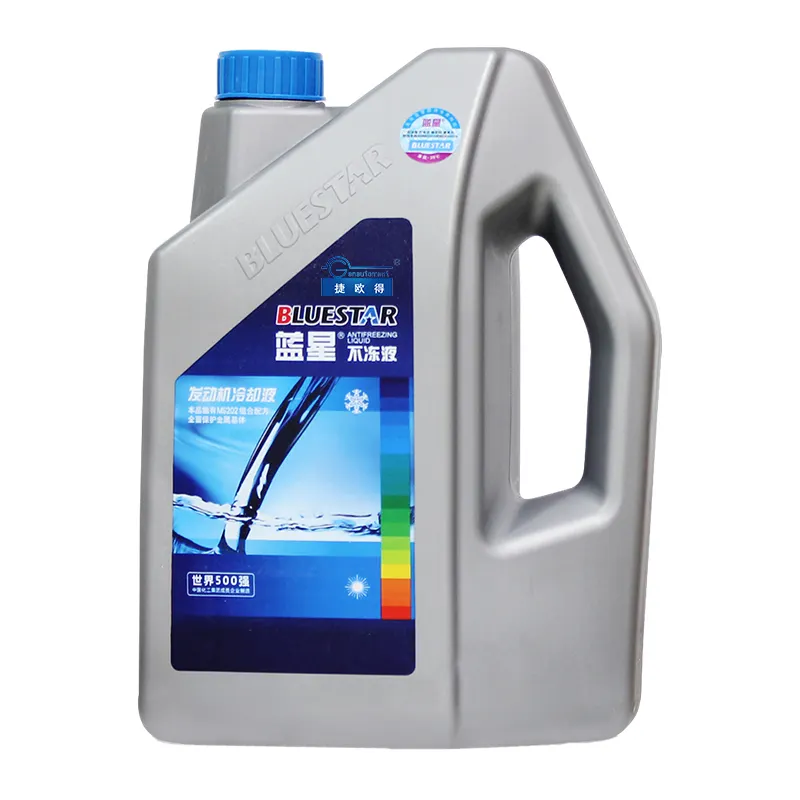 Automotive antifreeze, customized glass water label